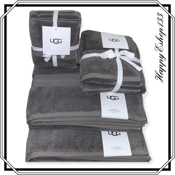 UGG PASHA 100% Cotton Towels Set, 8-Piece, Luxury, Bath Hand Washcloths - Picture 15 of 15